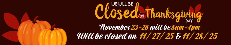  We will be closed on November 27-28th | Carmichaels Service Center 